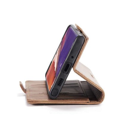 CASEME Samsung Galaxy Note 20 Retro Wallet Case - Brown - Casebump