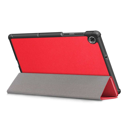 Lenovo Tab M10 HD Gen 2 Smart Tri-Fold Case (Red) (TB-X306F) - Casebump