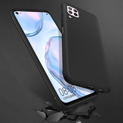 Texture TPU Huawei P40 Lite Case (Black) - Casebump