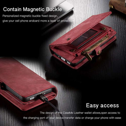 CASEME Samsung Galaxy S20 FE Vintage Portemonnee Hoesje - Red - Casebump