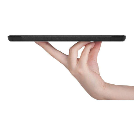 Samsung Galaxy Tab S8 Plus Smart Tri-Fold Case (Black) - Casebump