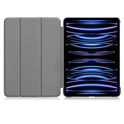 Apple iPad Pro 12.9 2021/2022 Smart Tri-Fold Case (Blue) - Casebump