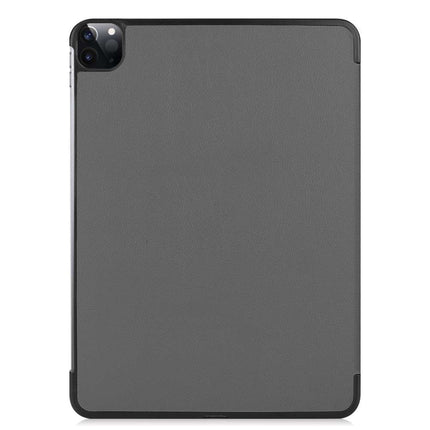 Apple iPad Pro 12.9 2021/2022 Smart Tri-Fold Case (Grey) - Casebump