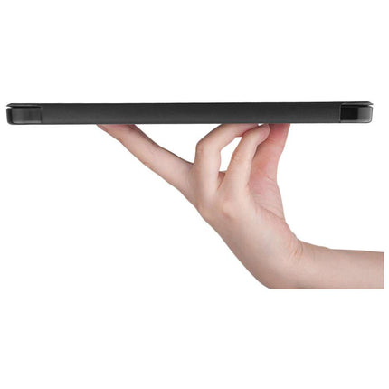 Apple iPad Air 2020 / 2022 Smart Tri-Fold Case With Pen Slot (Black) - Casebump