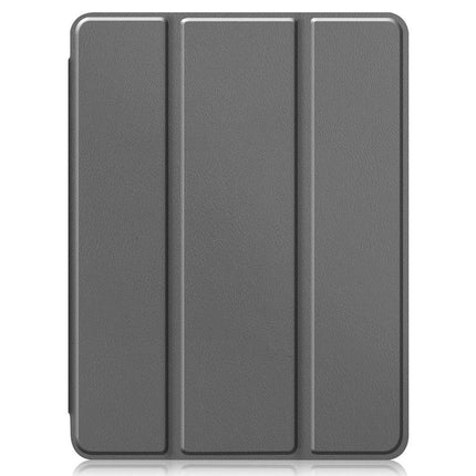 Apple iPad Pro 11 2021/2022 Smart Tri-Fold Case With Pencil Slot (Grey) - Casebump