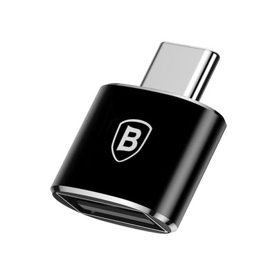 Baseus Adapter (USB naar USB-C) (Black) - Casebump