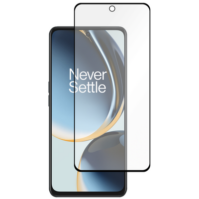 OnePlus Nord CE 3 Lite 5G Full Cover Tempered Glass -  Screenprotector - Black - Casebump