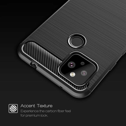 Rugged TPU Google Pixel 4a 5G Case (Black) - Casebump