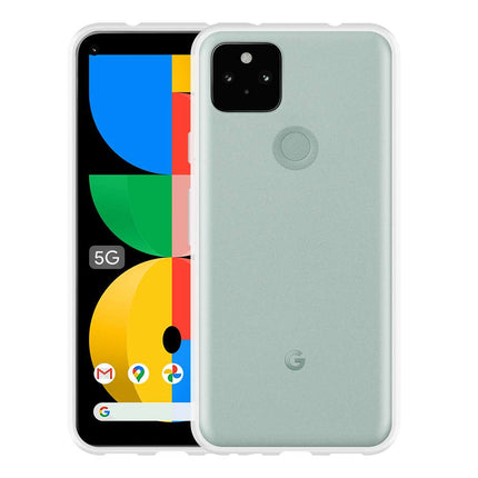 Google Pixel 5a Soft TPU case (Clear) - Casebump