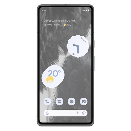 Google Pixel 7 Pro Full Cover Tempered Glass (Black) - Casebump