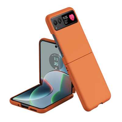 Motorola Razr 40 Hard Case - Orange - Casebump