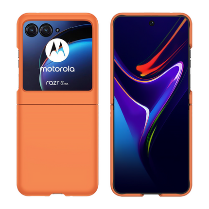 Motorola Razr 40 Ultra Hard Case - Orange - Casebump