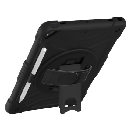 Apple iPad 10.2 Shock Proof Rotating 360 Case (Black) - Casebump