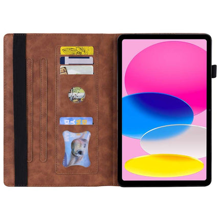 Apple iPad 2022 - Business Pocket Book Case (Brown) - Casebump