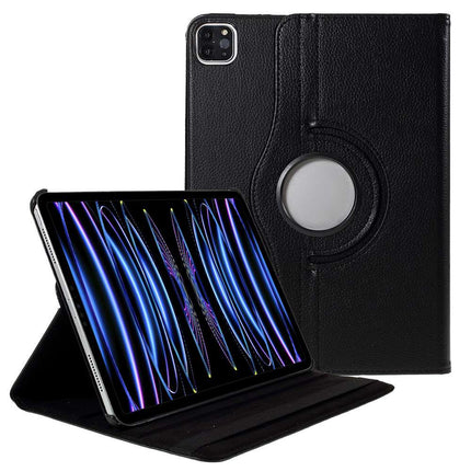 Apple iPad Pro 11 2020/2021/2022 Rotating 360 Case (Black) - Casebump