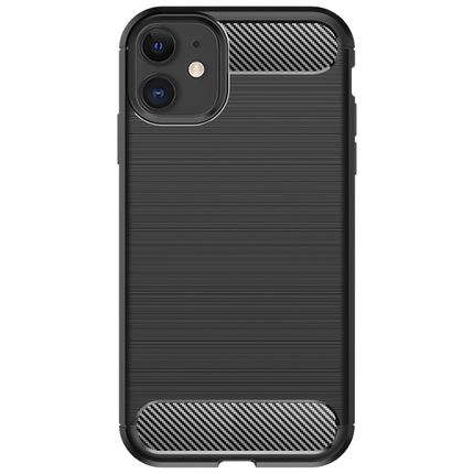 Rugged TPU Apple iPhone 11 Case (Black) - Casebump