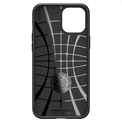 Spigen Liquid Air Apple iPhone 12/12 Pro Case (Black) ACS01701 - Casebump