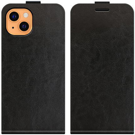 Apple iPhone 13 Flip Case (Black) - Casebump