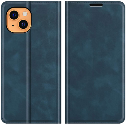 Apple iPhone 13 Wallet Case Magnetic - Blue - Casebump