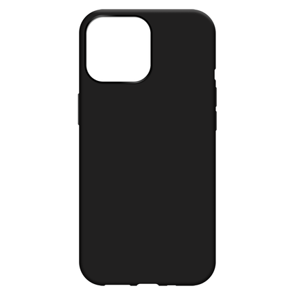 iPhone 13 Pro Max Soft TPU Case (Black) - Casebump