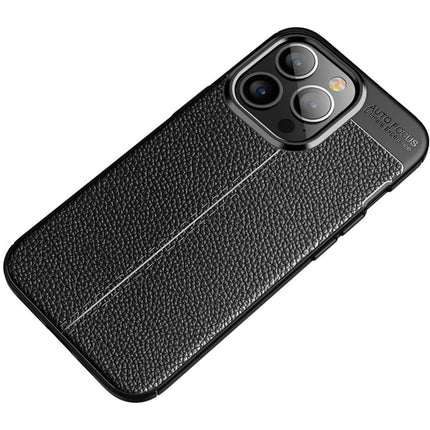 Apple iPhone 13 Pro Soft Design TPU Case (Black) - Casebump