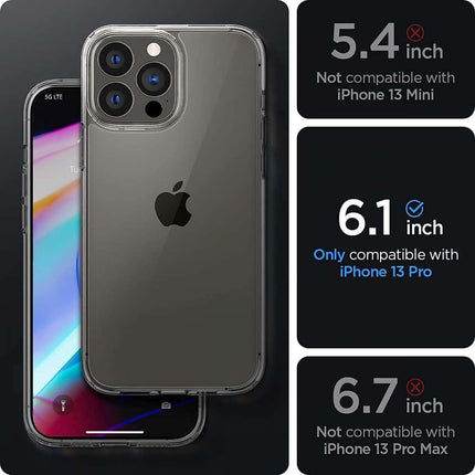 Spigen Ultra Hybrid Case Apple iPhone 13 Pro (Crystal Clear) ACS03261 - Casebump