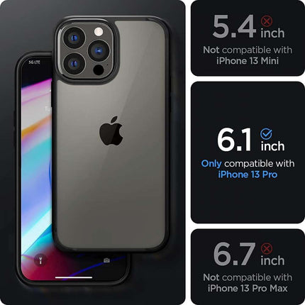 Spigen Ultra Hybrid Case Apple iPhone 13 Pro (Black) ACS03262 - Casebump