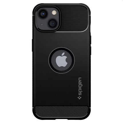Spigen Rugged Armor Case Apple iPhone 13 (Black) ACS03518 - Casebump