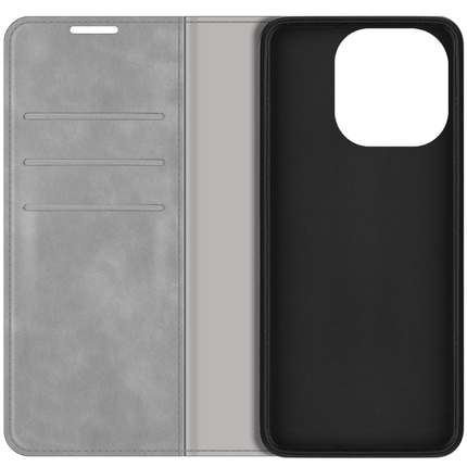 Apple iPhone 14 Pro Max Wallet Case Magnetic - Grey - Casebump