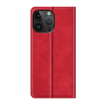 Apple iPhone 14 Pro Max Wallet Case Magnetic - Red - Casebump