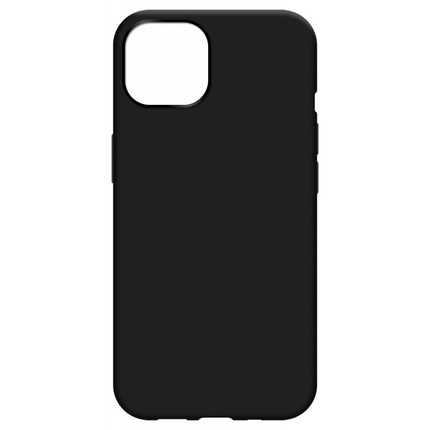 iPhone 14 Soft TPU Case (Black) - Casebump