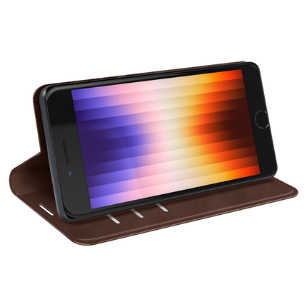 Apple iPhone SE 2020/2022 Wallet Case Magnetic - Brown - Casebump