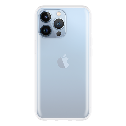 iPhone 14 Pro Soft TPU Case with Strap - (Clear) - Casebump