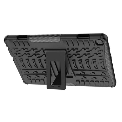 Rugged Hybrid Lenovo Tab M10 Gen 3 Case (Black) - Casebump