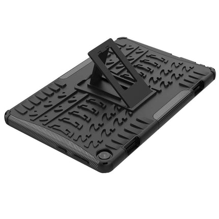 Rugged Hybrid Lenovo Tab M10 Gen 3 Case (Black) - Casebump