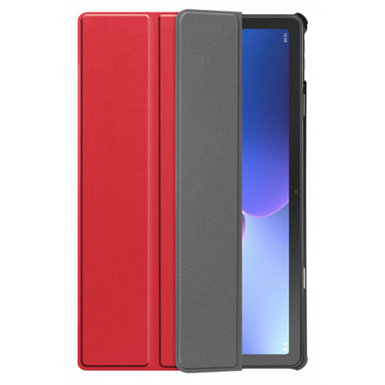 Lenovo Tab M10 Plus 3rd Gen Smart Tri-Fold Case (Red) - Casebump