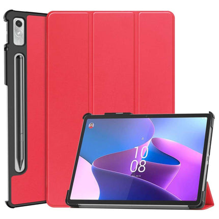 Lenovo Tab P11 Pro Gen 2 Smart Tri-Fold Case (Red) - Casebump