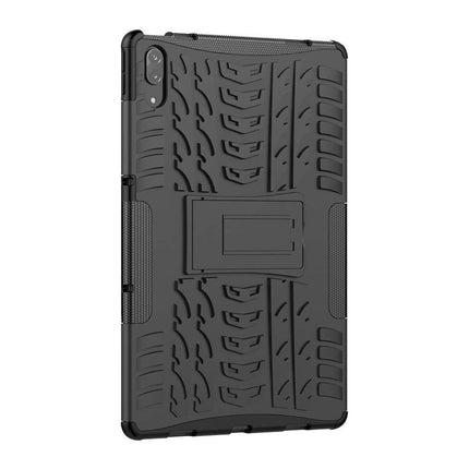 Rugged Hybrid Lenovo Tab P11 Pro Case (Black) - Casebump