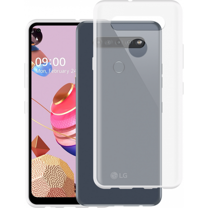 LG K51S Soft TPU case (Clear) - Casebump
