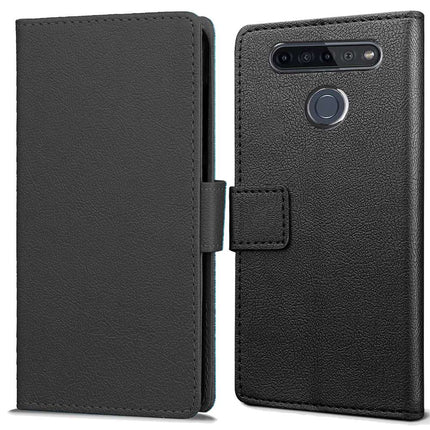 LG K51S Wallet Case (Black) - Casebump