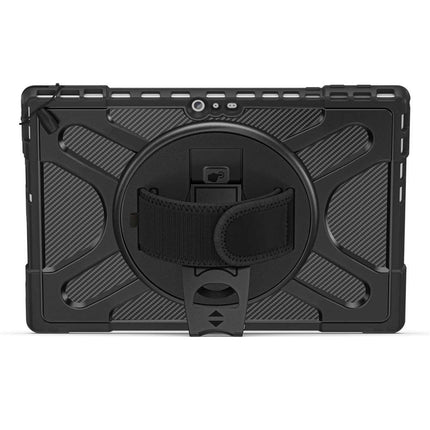 Microsoft Surface Pro 7 Hybrid Strap Case (Black) - Casebump