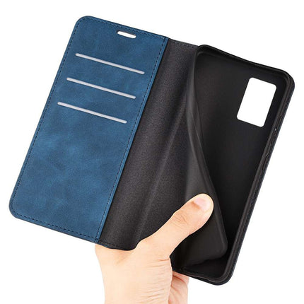 Motorola Edge 30 Neo Wallet Case Magnetic - Blue - Casebump
