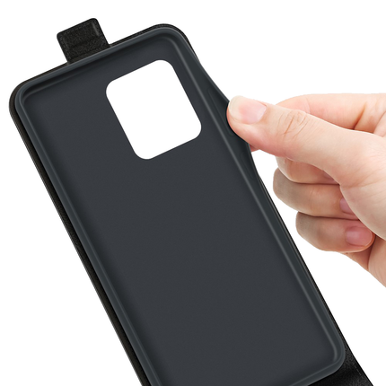 Motorola Edge 30 Ultra Flip Case (Black) - Casebump