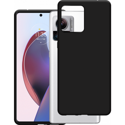 Motorola Edge 30 Ultra Soft TPU Case (Black) - Casebump