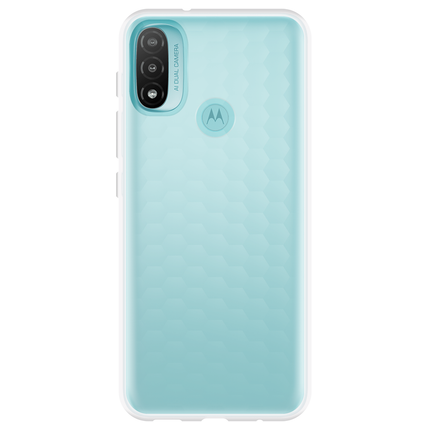 Motorola Moto E20 Soft TPU Case (Clear) - Casebump