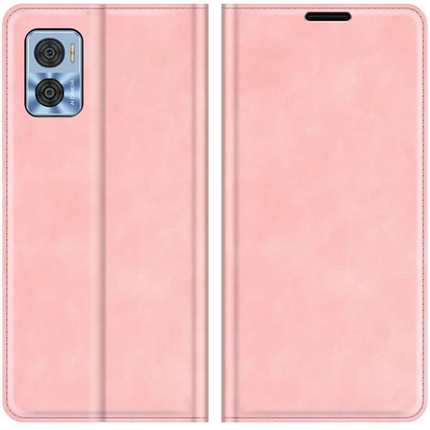 Motorola Moto E22 / E22i Wallet Case Magnetic - Pink - Casebump