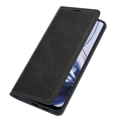 Motorola Moto E22 / E22i Wallet Case Magnetic - Black - Casebump