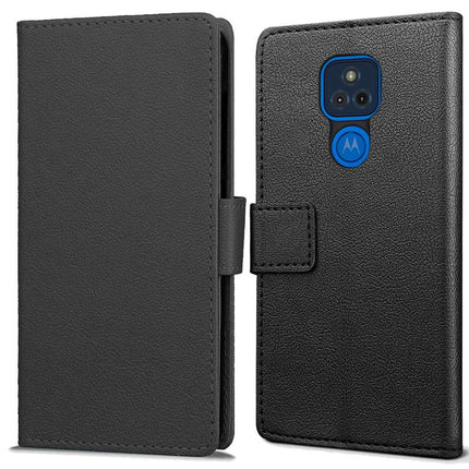 Motorola Moto G Play 2021 Wallet Case (Black) - Casebump