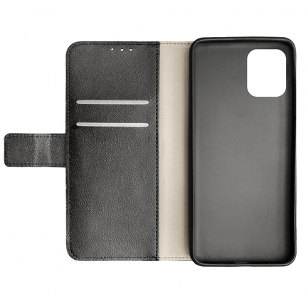 Motorola Moto G100 Wallet Case (Black) - Casebump