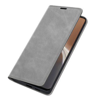 Motorola Moto G32 Wallet Case Magnetic - Grey - Casebump